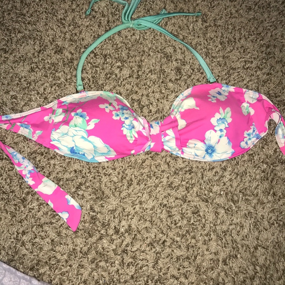 Floral Bathing Suit Bikini Top